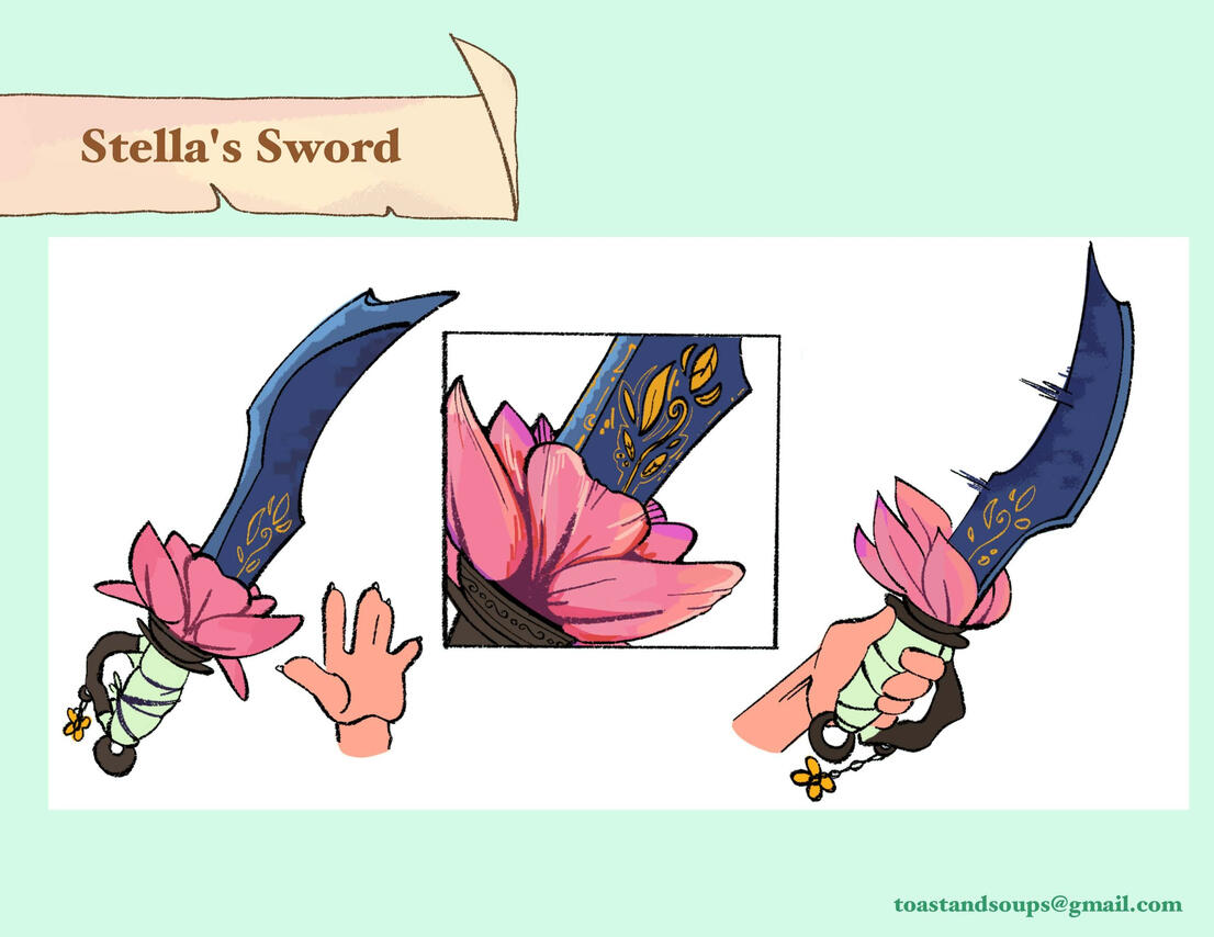stella's sword prop